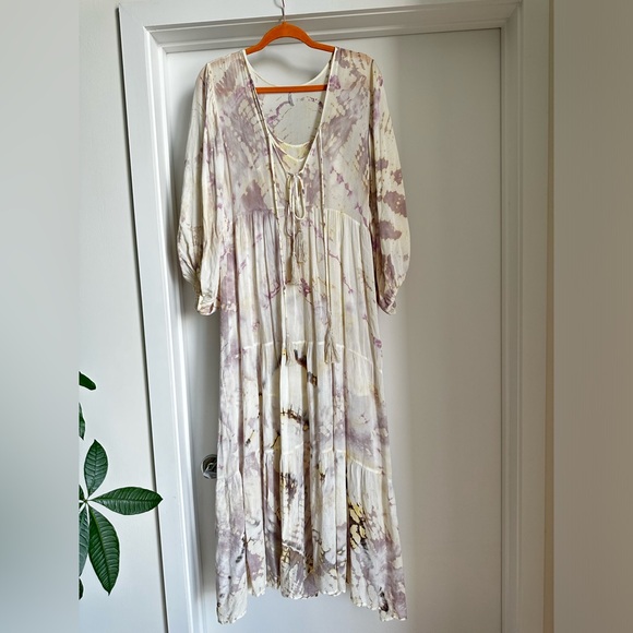 Young Fabulous & Broke Dawn Maxi Dress in Mauve Harvest - Picture 9 of 16